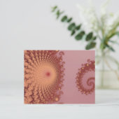 Herbst Spirole Postkarte (Stehend Vorderseite)