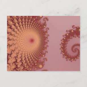 Herbst Spirole Postkarte