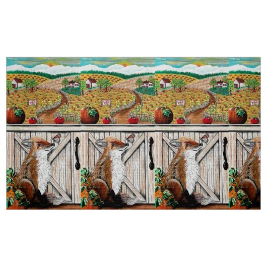 Herbst...Sprichwort Auf Wiedersehen von Summer Fri Stoff (Fat Quarter (45,7 x 55,9 cm))