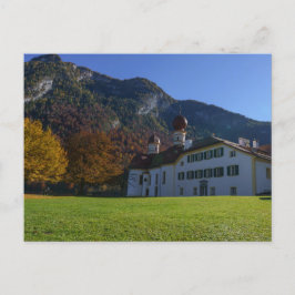 Herbst St Bartholomew's Church Am Königsee Postkarte