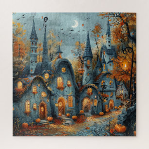 Herbst-Stadtlandschaft-Puzzle Puzzle