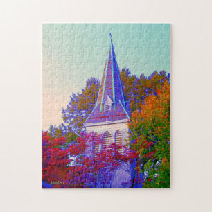 'Herbst-Steeple' Jigsaw-Puzzle Puzzle