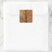 Herbst-Sticker Quadratischer Aufkleber (Tasche)