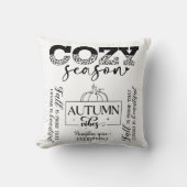 Herbst Stimmung Kissen (Vorderseite)
