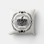 Herbst Stimmung Kissen (Vorderseite)