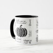 Herbst Stimmung Tasse (Vorderseite Links)