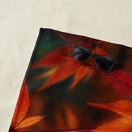 Herbst Strandtuch (Beispiel)