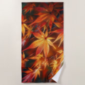 Herbst Strandtuch (Vorderseite)