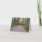 Herbst-Straße Karte (Vorderseite)