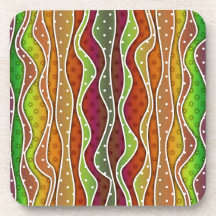 HERBST STRIPES KORKEN-UNTERSETZER