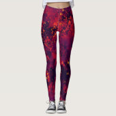Herbst Sunset Ladys Leggings (Vorderseite)