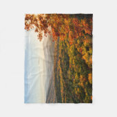 Herbst Sunset | North Carolina Fleecedecke (Vorderseite)