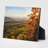 Herbst Sunset | North Carolina Fotoplatte (Seite)