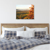 Herbst Sunset | North Carolina Leinwanddruck (Insitu (Schlafzimmer))