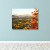 Herbst Sunset | North Carolina Leinwanddruck (Insitu (Holzboden))