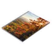 Herbst Sunset | North Carolina Notizblock (Linke Seite)