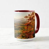 Herbst Sunset | North Carolina Tasse (VorderseiteRechts)