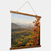 Herbst Sunset | North Carolina Wandteppich Mit Holzrahmen (Gewinkelt)