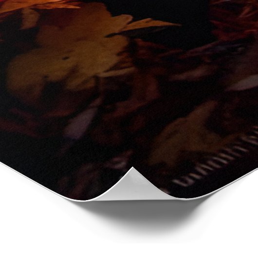 Herbst Sunset Poster (Ecke)