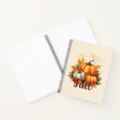 Herbst Süß Herbst - Herbstpumpen & Blätter Notizblock (Innenseite)