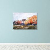 Herbst, Sussex Leinwanddruck (Insitu (Holzboden))