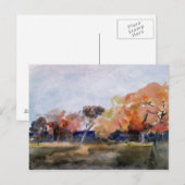 Herbst, Sussex Postkarte (Vorne/Hinten)