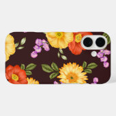 Herbst-Symphonie – Florales Design Case-Mate iPhone Hülle (Rückseite (Horizontal))