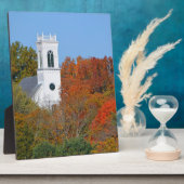 Herbst Szene Plaque Fotoplatte (Seite)