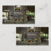 Herbst-Szene Visitenkarte (Vorne/Hinten)