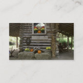 Herbst-Szene Visitenkarte (Rückseite)