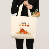 Herbst-Tasche Jumbo Stoffbeutel (Vorderseite (Produkt))