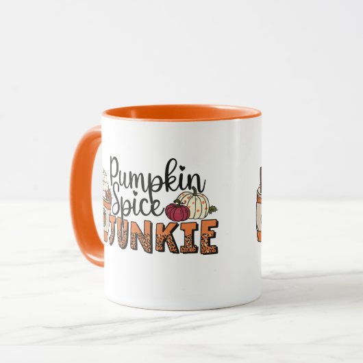 Herbst Tasse (Vorderseite Links)