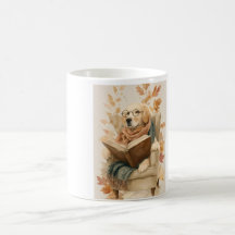 Herbst-Tasse für Hunde-Leser