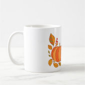 Herbst Tasse-Geben Dank Kaffeetasse (Links)