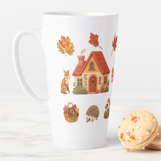 Herbst-Tasse Milchtasse (Beispiel)