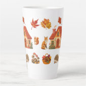 Herbst-Tasse Milchtasse (Vorderseite)