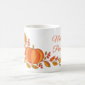 Herbst-Tasse-Morning-Pumpkin Kaffeetasse (Mittel)