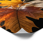 Herbst-Tasse-Poster Poster (Ecke)