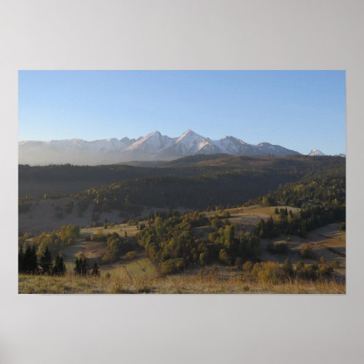 Herbst Tatras Poster (Vorne)