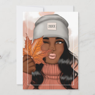 Herbst - Thanksgiving-Gruß Feiertagskarte