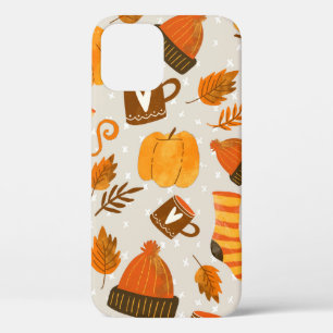 Herbst Thema Nahtloses Muster Tile Case-Mate iPhone Hülle