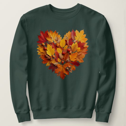 Herbst Thema Sweatshirt (Design vorne)