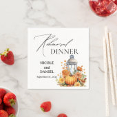 Herbst Themenabend Probe Serviette (Beispiel)