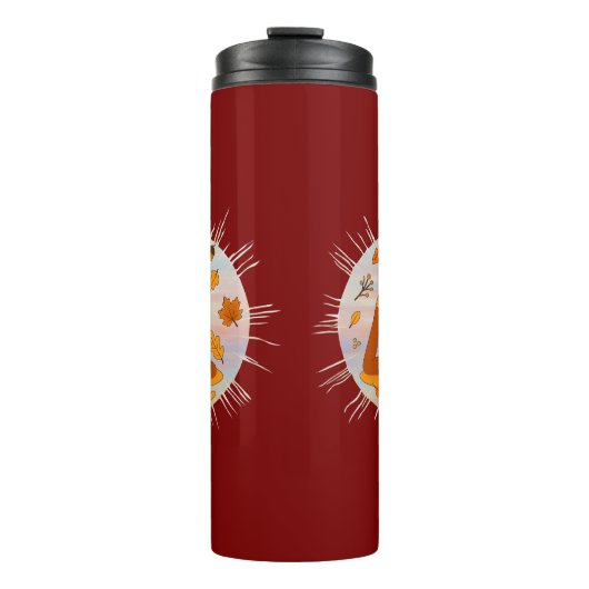 Herbst Thermosbecher (Vorderseite)
