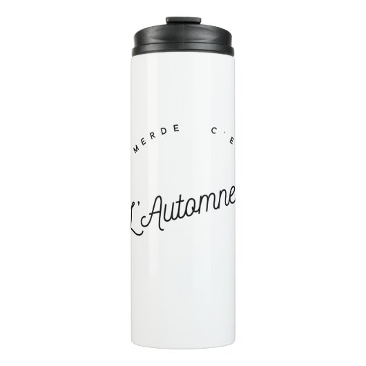 Herbst Thermosbecher (Vorderseite)