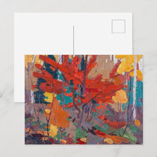 Herbst | Tom Thomson | Postkarte (Vorne/Hinten)