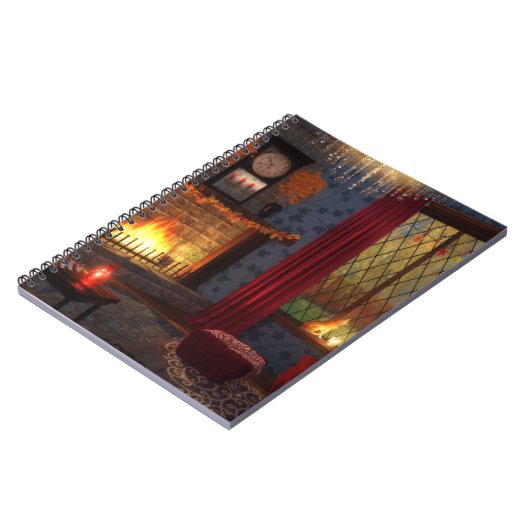 Herbst-Tranquility-Notebook Notizblock (Linke Seite)