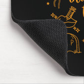Herbst Trick oder Tox Botox Halloween Ästhetik Kra Mousepad (Ecke)
