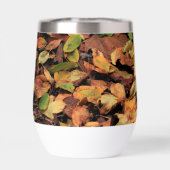 Herbst, trockene Blätter (Rückseite)