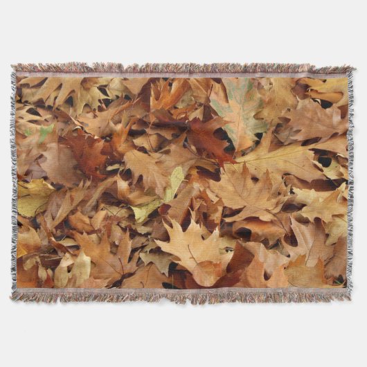 Herbst, trockene Blätter Decke (Vorderseite)